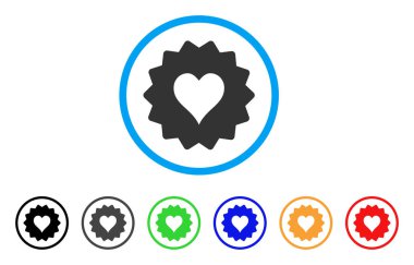 Kalpler simge vektör simgesi