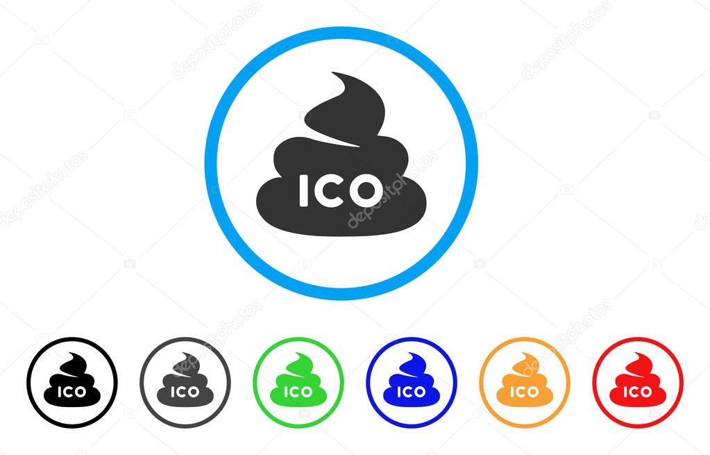 ICO Shit Vector Icon