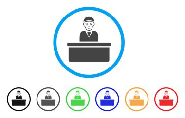 Simge resmi adam yuvarlak