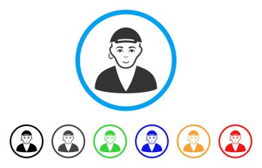 Eşcinsel dostum simgesi yuvarlak