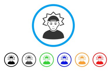 Mucit yuvarlak simge