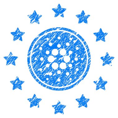 Cardano sikke simge Grunge filigran Parlatıcı
