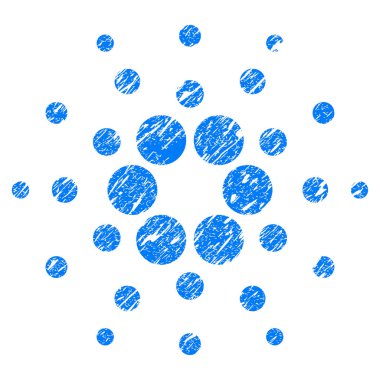 Cardano simgesi Grunge filigran