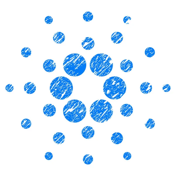 Cardano simgesi Grunge filigran