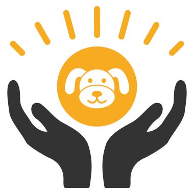 Puppycoin refah eller düz simgesi