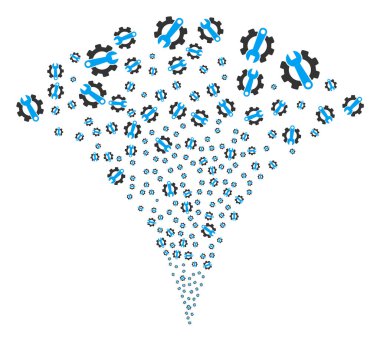 Hizmet araçları çeşme dere