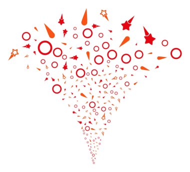 Konfeti yıldız çeşme dere