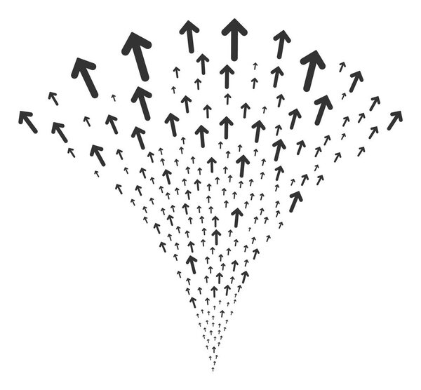 Arrow Direction Fountain Stream