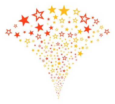 Dekorasyon yıldız çeşme dere