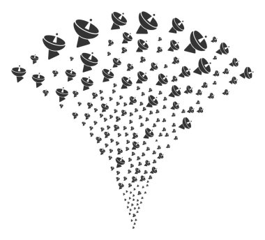 Radyo teleskop çeşme akışı