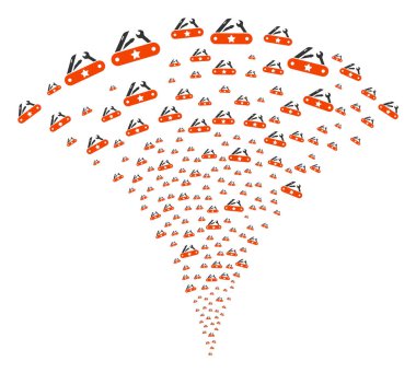 Evrensel ordu bıçak çeşme dere