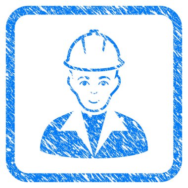 Mühendis damga çerçeveli