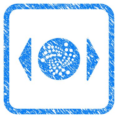 Iota çerçeveli damga düzenleyen