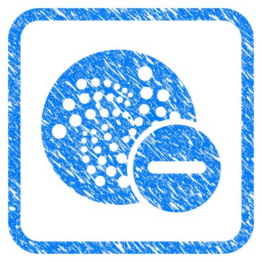 Yasak Iota damga çerçeveli