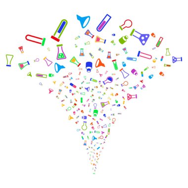 Kimya tüpler çeşme dere