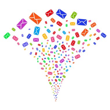 Posta zarf çeşme akışı