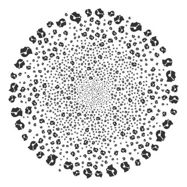 Çağrı Merkezi operatörü havai fişek Küre