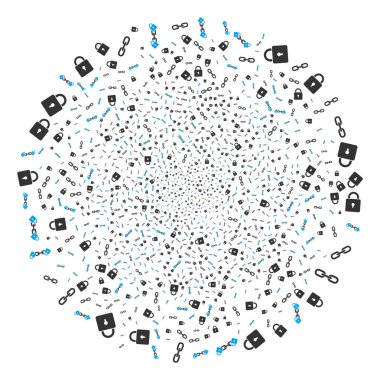 Blockchain havai fişek Küre