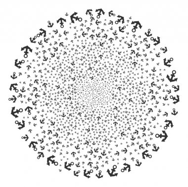 Çapa havai fişek Küre