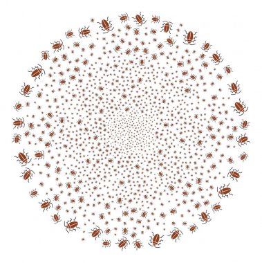 Hamam böceği havai fişek Küre