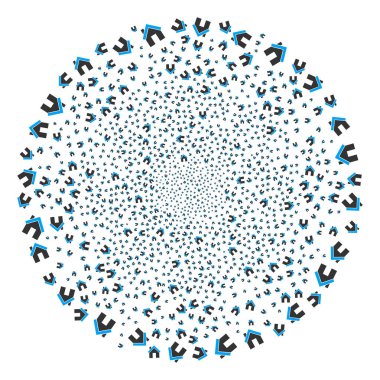 Eve havai fişek Küre