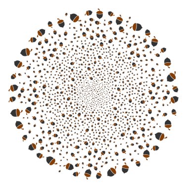 Meşe palamudu havai fişek Küre