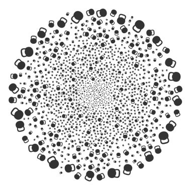 Ağırlık havai fişek Küre