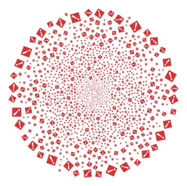 Uyarı havai fişek Küre