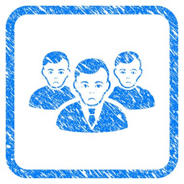 Erkekler damga çerçeveli