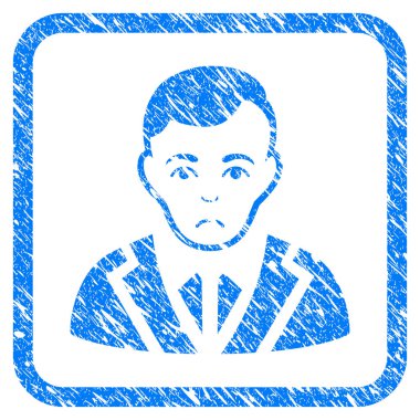 Asil beyefendi damga çerçeveli