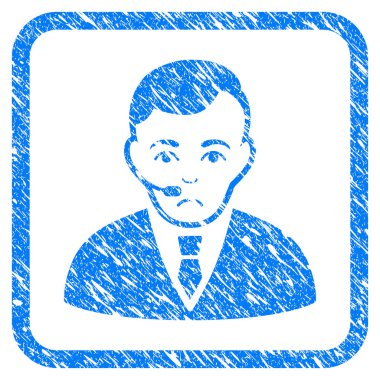 Operatör damga çerçeveli