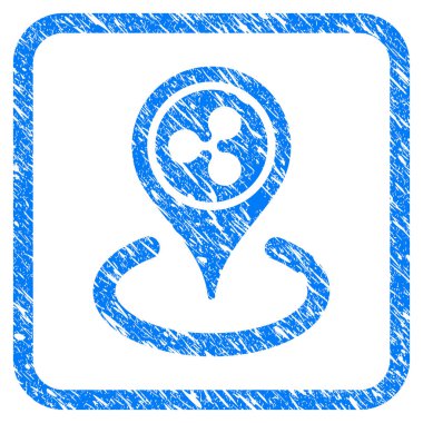 Dalgalanma yerleşim damga çerçeveli