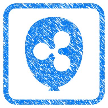 Dalgalanma balon pul çerçeveli