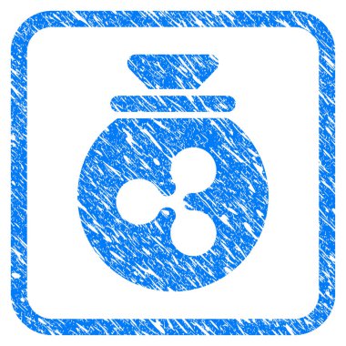 Dalgalanma hasat çuval damga çerçeveli