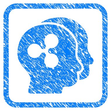 Dalgalanma işadamları damgasını çerçeveli