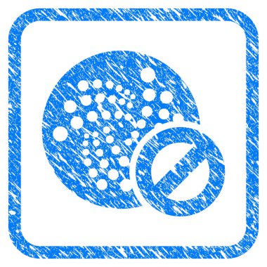 Dur Iota damga çerçeveli