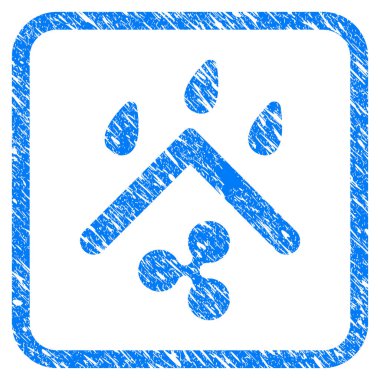 Dalgalanma yağmur koruma damga çerçeveli