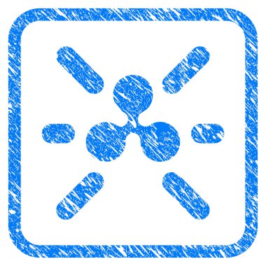 Dalgalanma Parlatıcı damga çerçeveli