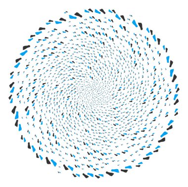 İnsan ayak izleri patlayan Globula Curl
