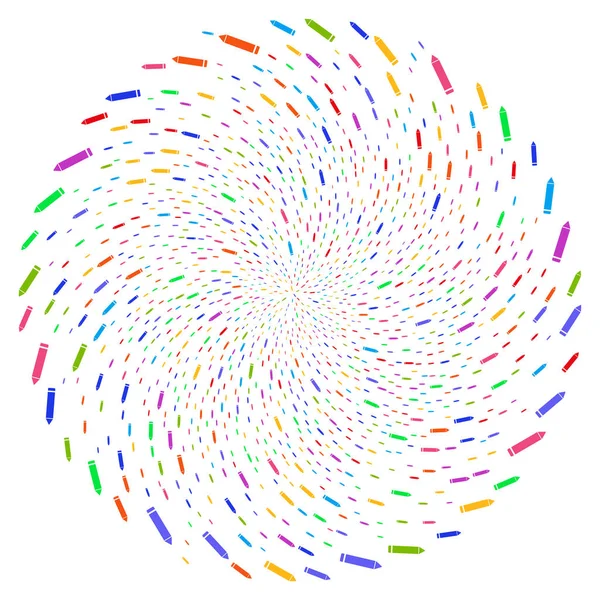 Modifier Crayon centrifuge Spin — Image vectorielle