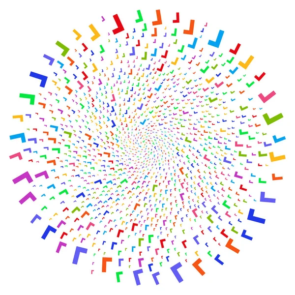 Oui Flux spiralé — Image vectorielle