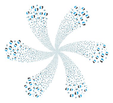 CURL soyut çiçek Yenile