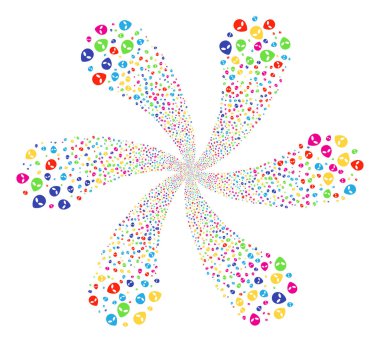 Uzaylı yüz girdap hareket