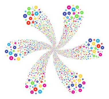 Karikatür santrifüj Spin