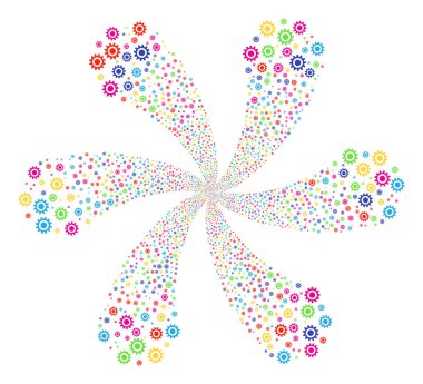 Karikatür dön patlama