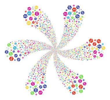 Mali Ayarlar dişli girdap Spin