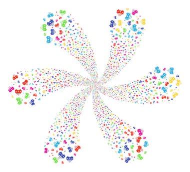 Acil araba girdap hareket