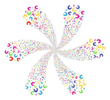 Euro döngüsü çiçek küme