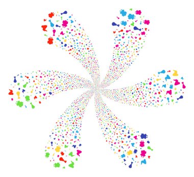 Kızarmış tavuk Curl patlama