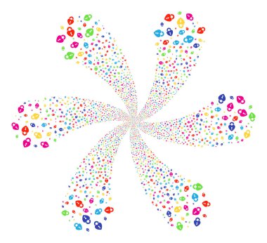 Kalp kilidi kıvırmak akarsu